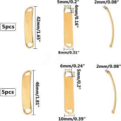 304 Stainless Steel Bar Links Connectors STAS-UN0007-60G-1