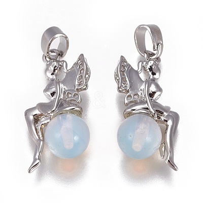 Opalite Pendants G-L512-E04-1