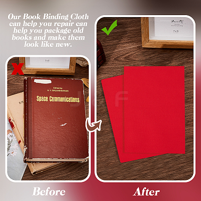 Satin Book Covers AJEW-WH0314-502B-1