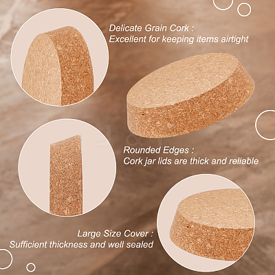 Cork Bottle Stoppers FIND-WH0139-390C-1
