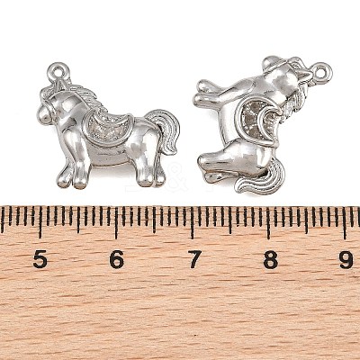201 Stainless Steel Pendants Rhinestone Settings SA-CBA9448-03P-1