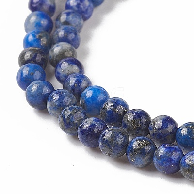 Natural Lapis Lazuli Beads Strands G-F662-04-3mm-1