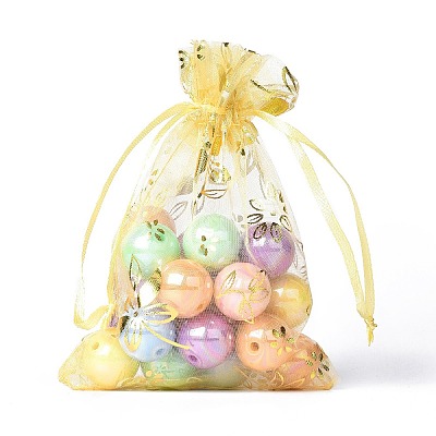 Organza Drawstring Jewelry Pouches OP-I001-A03-1