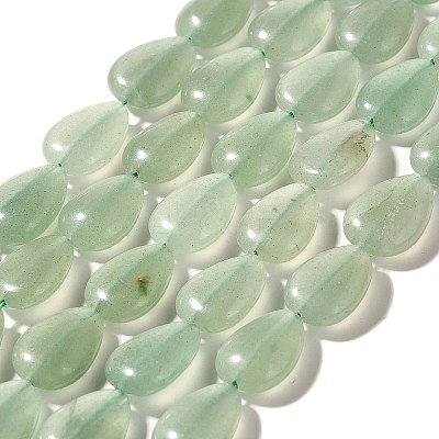 Natural Green Aventurine Beads Strands G-I377-A07-1