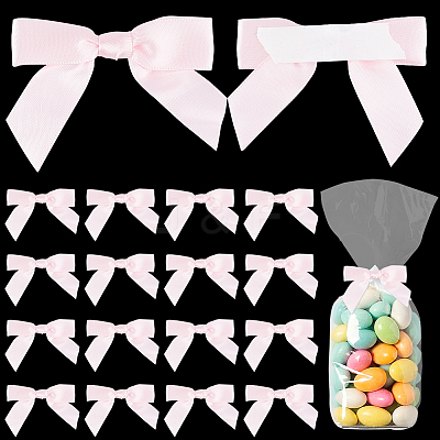 50Pcs Polyester Bowknot DIY-DR00010-1