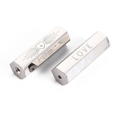 304 Stainless Steel Beads X-STAS-S116-289P-1