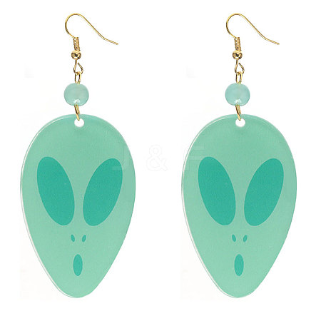 Acrylic Dangle Earrings FS-WGC2B37-01-1