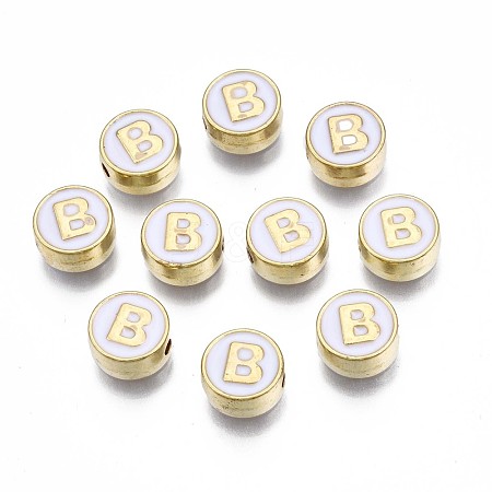 Alloy Enamel Beads ENAM-N052-006-01B-RS-1