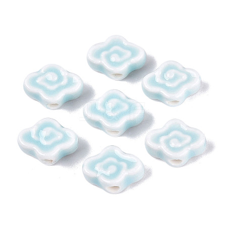 Handmade Porcelain Beads PORC-Q008-09J-1