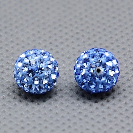 Czech Glass Rhinestones Beads LS-RB-E482-10mm-211-1