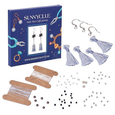 SUNNYCLUE Seed Beads DIY Earrings Sets DIY-SC0005-06-1