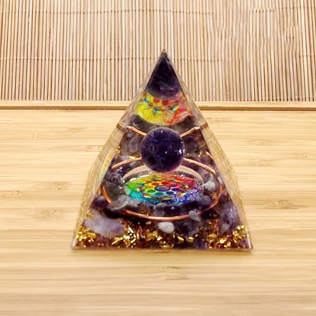 Resin Pyramid Energy Tower PW-WG65990-23-1