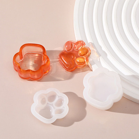 Paw Print DIY Silicone Storage Molds PW-WG41B5F-03-1