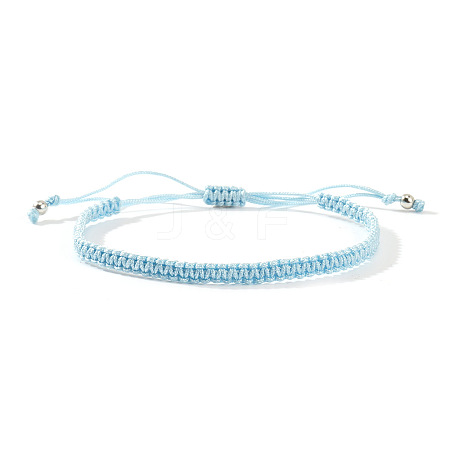 Braided Nylon Cord Adjustable Bracelets for Women Men XS3159-8-1