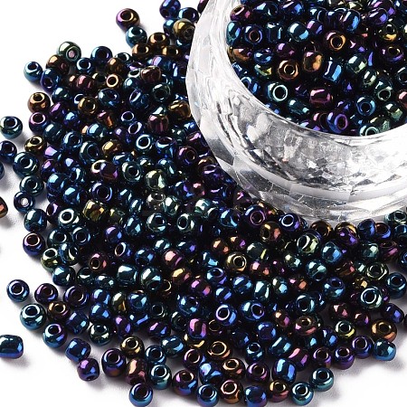 8/0 Glass Seed Beads SEED-US0003-3mm-604-1