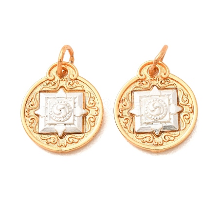 Brass Charms KK-CBA25B2-11G-1