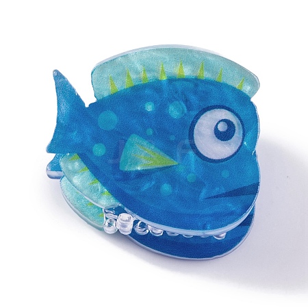 Cute Mini Tropical Fish Acrylic Claw Hair Clips LS-PHAR-A012-04A-1