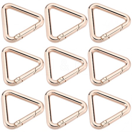 12Pcs Alloy Spring Gate Rings FIND-SC0010-18-1