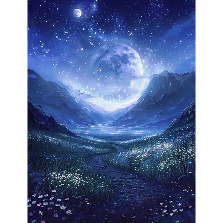 Moonscape DIY Diamond Painting Kit PW-WG754B1-06-1