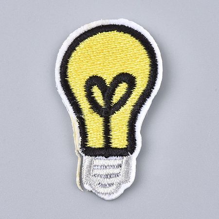 Computerized Embroidery Cloth Iron on/Sew on Patches DIY-L031-052-1