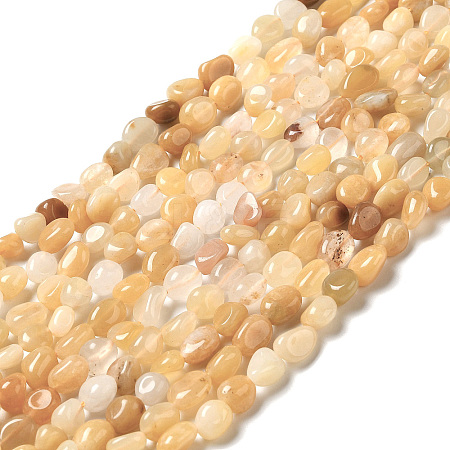 Natural Yellow Aventurine Beads Strands G-I351-A02-1