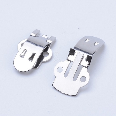Manganese Plate Shoe Clips STAS-WH0006-02P-1