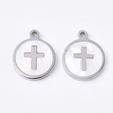 304 Stainless Steel Charms STAS-S079-124P-1