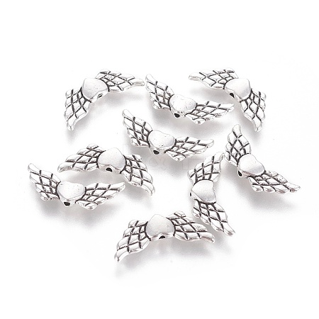 Tibetan Style Alloy Angeltee Beads LS-TIBEB-5494-AS-NR-1