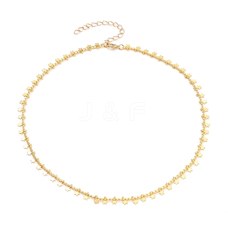 Brass Pendant Necklaces NJEW-JN03109-02-1