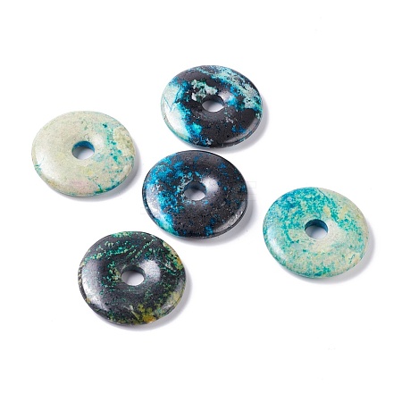 Synthetic Turquoise Pendants G-K317-E06-1