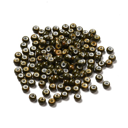 6/0 Opaque Glass Seed Beads SEED-P005-A15-1