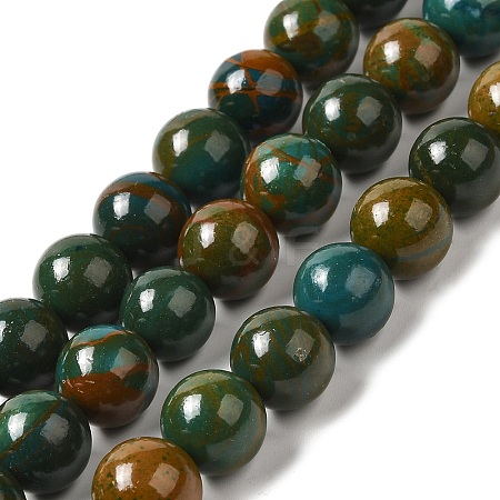 Natural Dyed Jade Beads Strands G-M402-C04-08-1