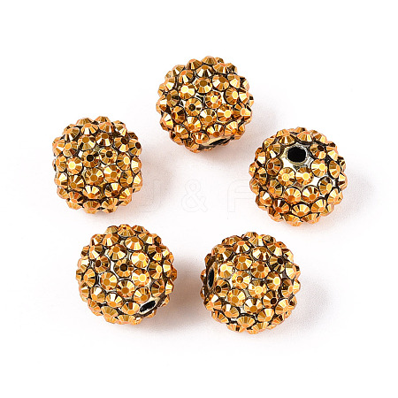AB-Color Resin Rhinestone Beads RESI-S315-14x16-07-1