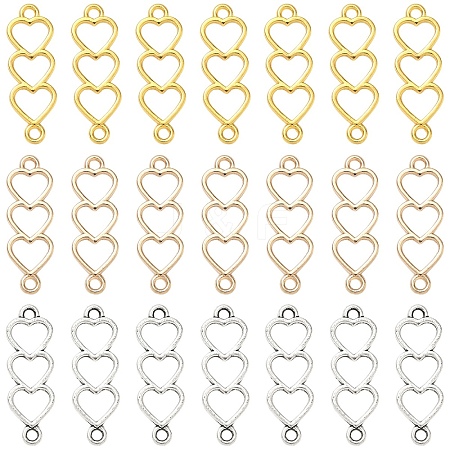 90G 3 Colors Alloy Connector Charms FIND-YW0009-36-1