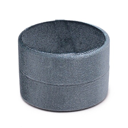 Velvet Ring Boxes VBOX-WH0009-02B-1