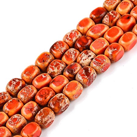 Natural Imperial Jasper Beads Strands G-N342-62I-1