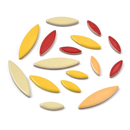 Handmade Porcelain Cabochons PR-CBA4734-02B-1