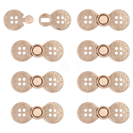Zinc Alloy Snap Lock Clasps FIND-WH0149-96KCG-1