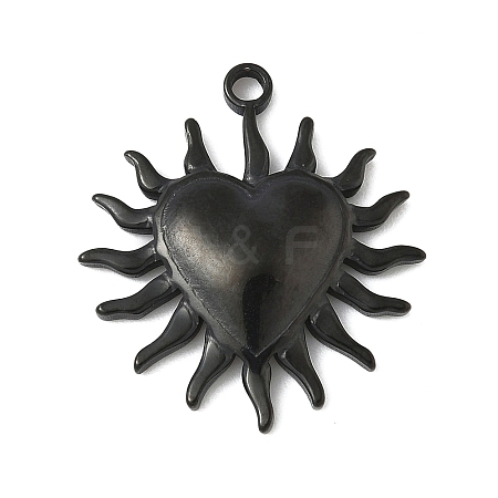 Ion Plating(IP) 304 Stainless Steel Pendants STAS-H223-15B-01-1