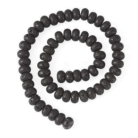 1 Strand Natural Lava Rock Beads Strands G-TA0003-44C-1