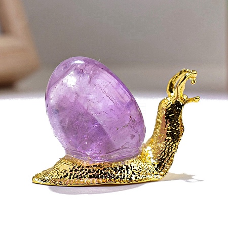 Natural Amethyst Ornament PW-WG59846-01-1