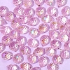 50Pcs Teardrop Transparent Glass Charms PW-WGCC72C-01-1