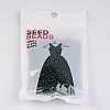 Dark Green 11/0 Grade A Round Transparent Glass Seed Beads X-SEED-Q007-F53-3