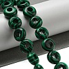 Synthetic Malachite Beads Strands G-P536-A19-01-2