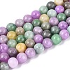 Natural Quartz Beads Strands G-N363-6mm-03-2