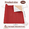Olycraft 1 Sheet Rectangle Self-Adhesive Linen Fabric Clothing Patches DIY-OC0011-91D-2