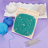 Rectangle Wood Crochet Blocking Board DIY-BC0013-51B-4