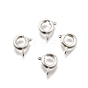 Eco-friendly Brass Spring Ring Clasps KK-D082-01F-S-1