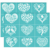 Self-Adhesive Silk Screen Printing Stencil DIY-WH0638-044-1