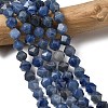 Natural Blue Aventurine Beads Strands G-Z119-A38-02-1